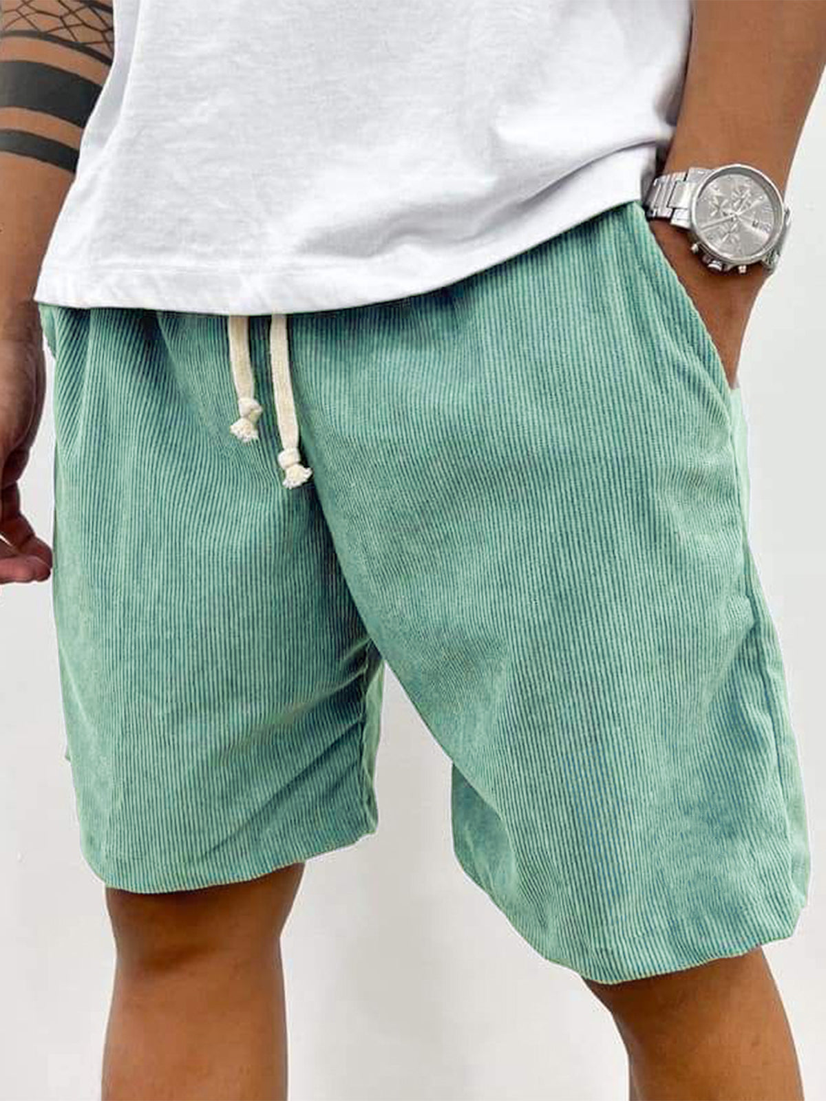 Retro Comfort Cord Shorts