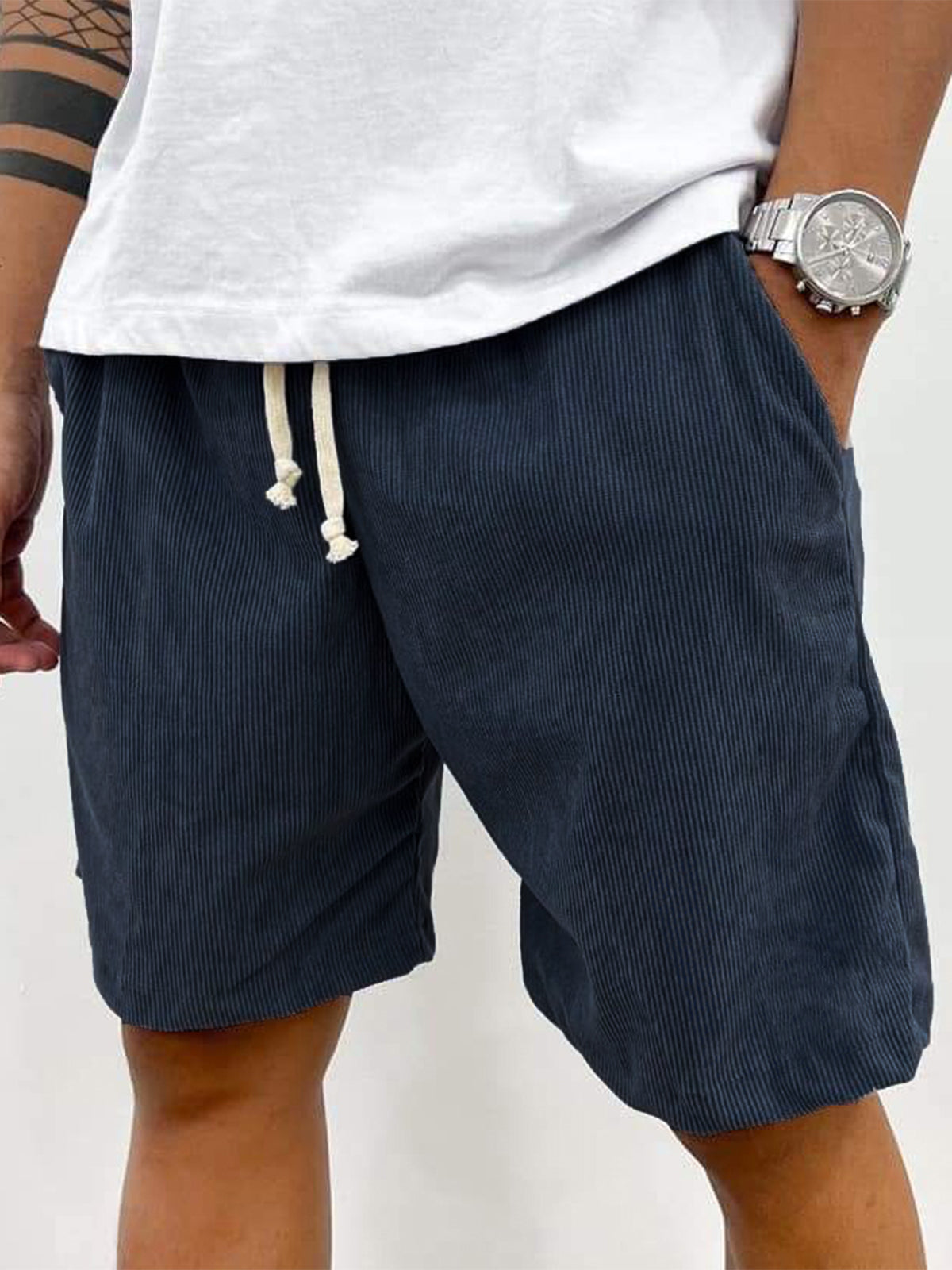 Retro Comfort Cord Shorts