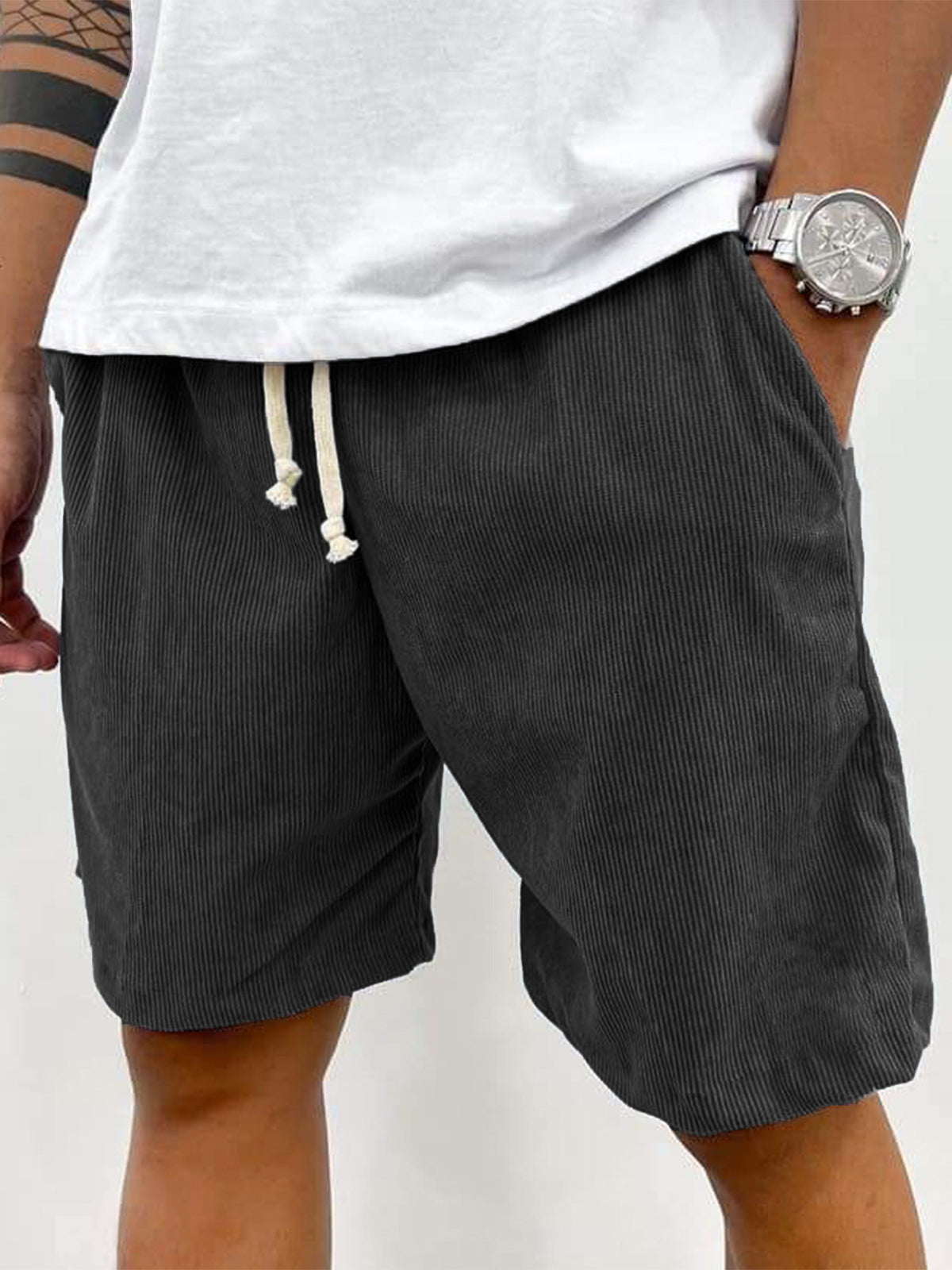 Retro Comfort Cord Shorts